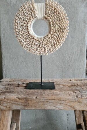 Kauri schelpenketting rond klein