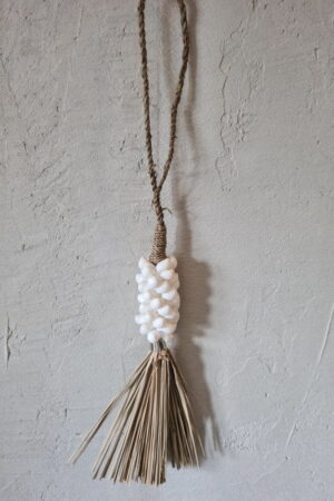 Deurhanger witte schelpjes