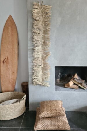 Visgraad raffiahanger