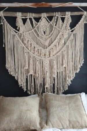 Macramé wandhanger XXL