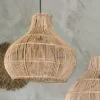 Rotan coconlamp naturel S