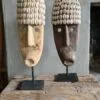 Masker met schelpjes, naturel - Afbeelding 3