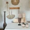 Carved  kapstok 1 haak nature - Afbeelding 5