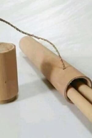 Bamboe rietjes met koker