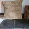 Raffia kussen groot naturel