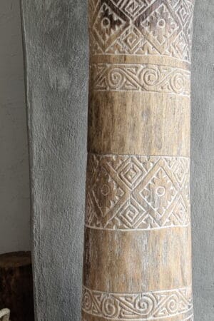 Boho vaas  natural white XXL