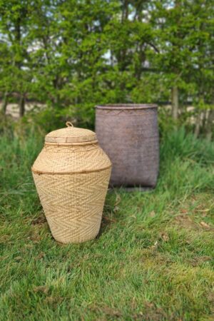 Hoge mand met deksel snake