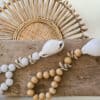 Deurhanger witte schelp white - Afbeelding 2