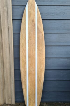 Surfboard blank dubbel white stripe