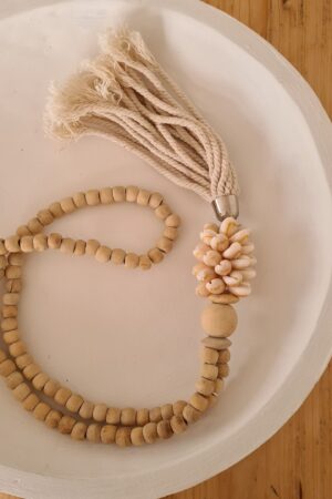 Woonketting kaurischelpjes naturel