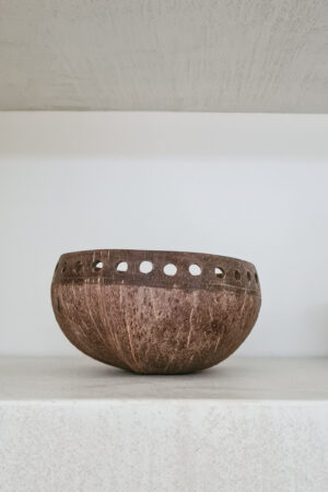 Kokos gaatjes bol schaaltje