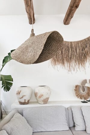 Zeegras XL hanglamp Wotu