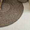 Vloerkleed, zeegras rond 165 cm - Afbeelding 2
